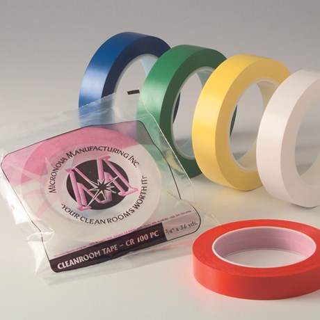 Vinyl Cleanroom Tape, Cleanroom Tape, Bags & Tape