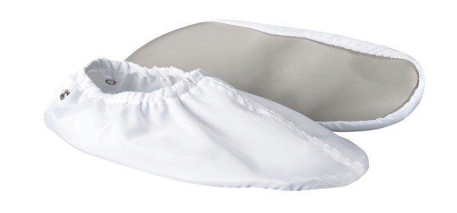 Shoe Covers, Tafetta, White,
