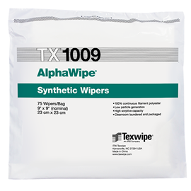 AlphaWipe Wipers, Polyester Wipers