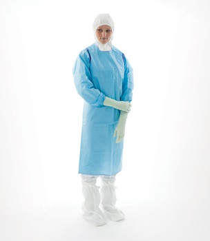 BioClean Protective Apron with Sleeves, Sterile, Gowns